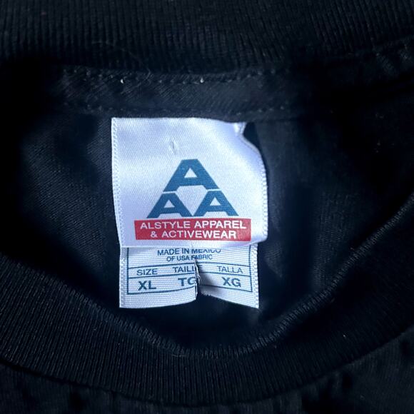 Vintage Chaka Khan Gladys Knight Hollywood Bowl AlStyle Apparel T-shirt Black XL - Picture 5 of 9